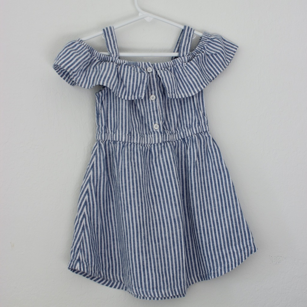 Old Navy off the shoulder ruffle dress 4T